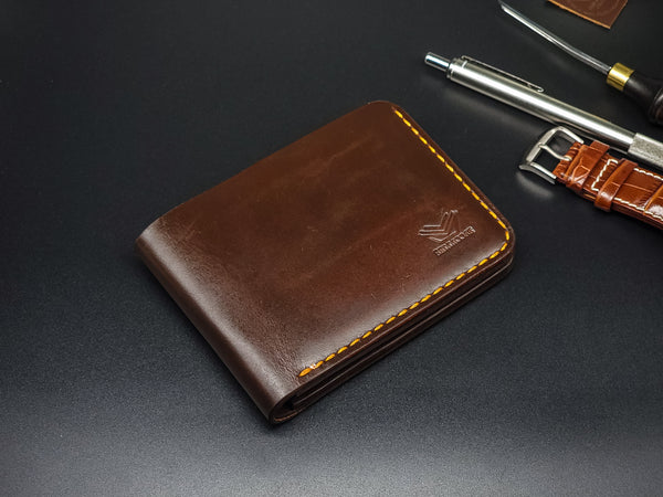 Classic Bifold Wallet - Dark Brown