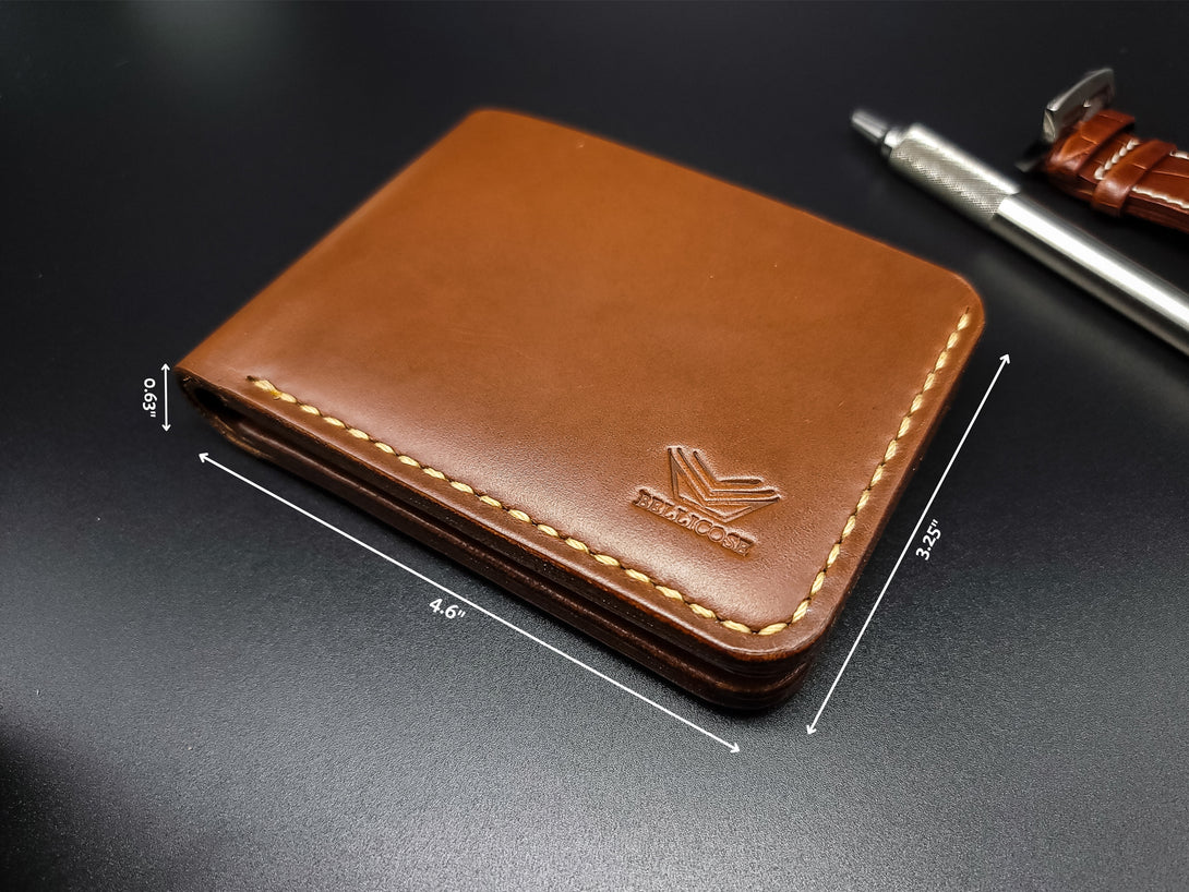 Classic Bifold Wallet - Brown