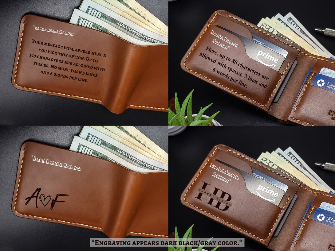 Classic Bifold Wallet - Brown