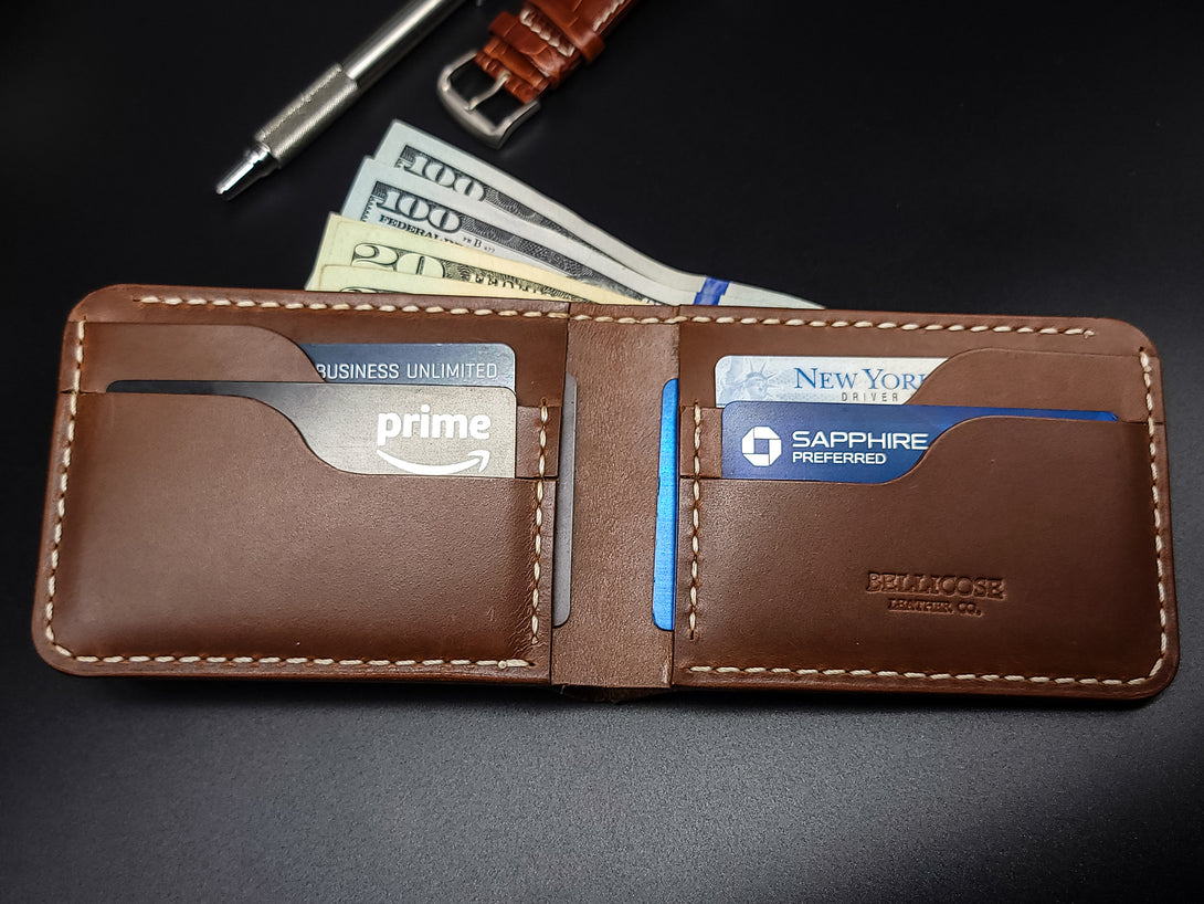 Classic Bifold Wallet - Brown