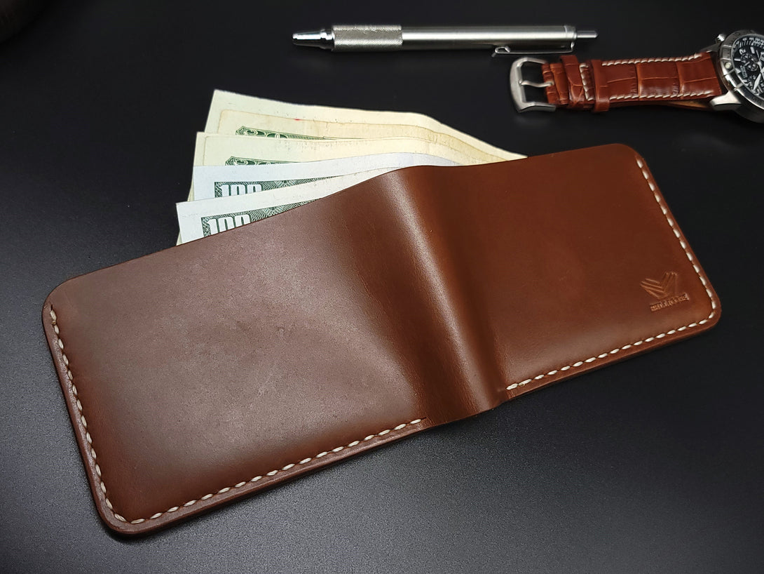 Classic Bifold Wallet - Brown